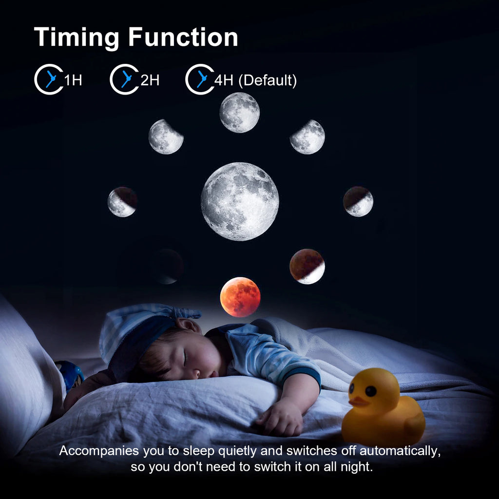 3-4-5 Star Galaxy Projector