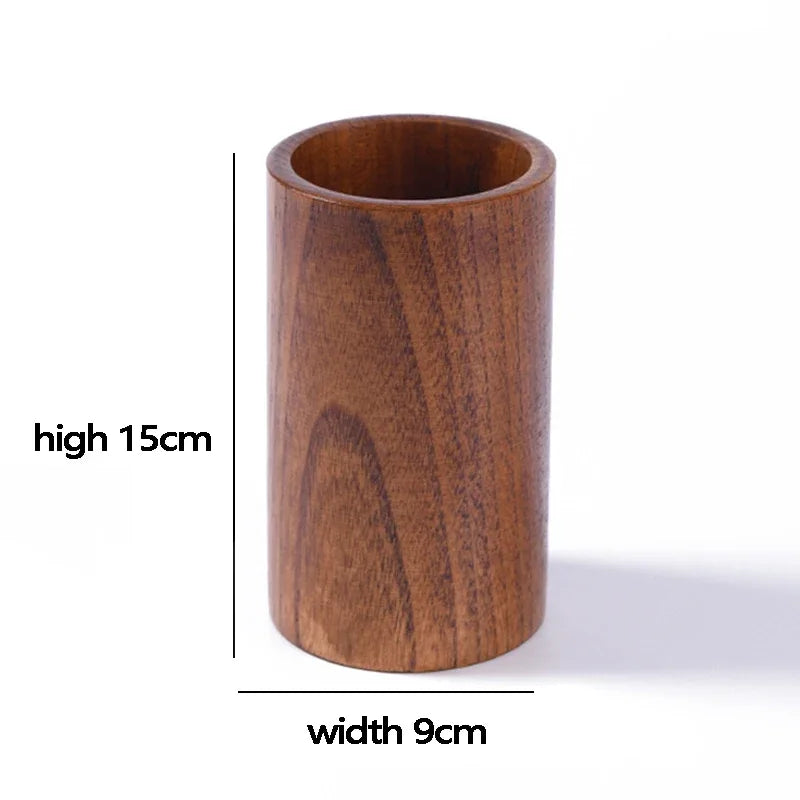 3-4-5 Teak Wood Set: Geometric Culinary Tools