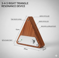 3-4-5 Reclaimed Teak Wood Resonance Device